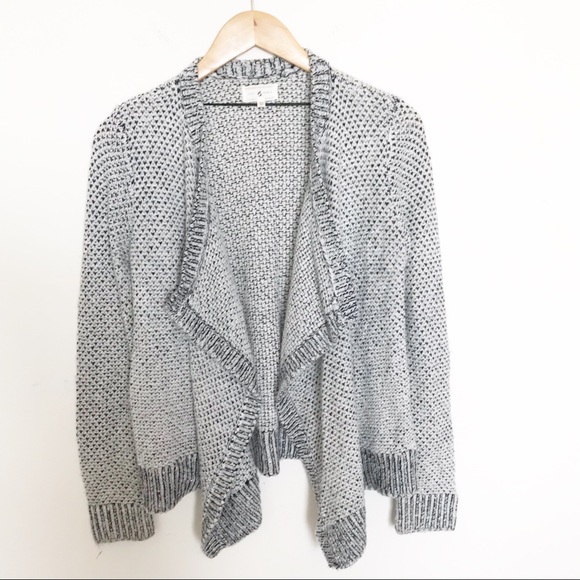 Lou & Grey Sweaters - Lou & Grey waterfall Cardigan Sweater XS Marled